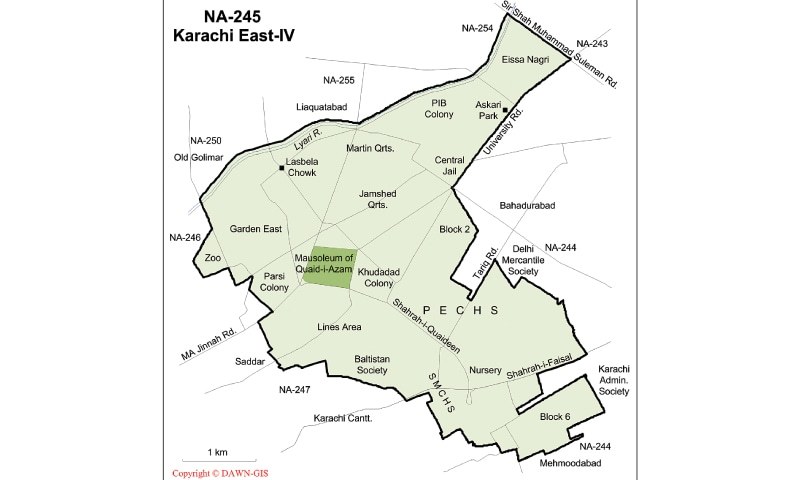 NA 245 Karachi Election Result 2018